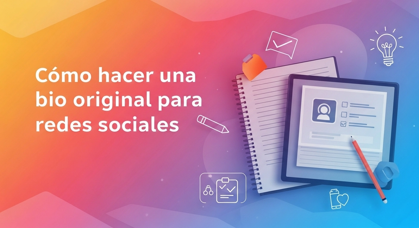 Cómo hacer una bio original para redes sociales