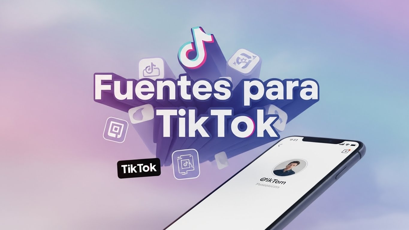 Fuentes para TikTok